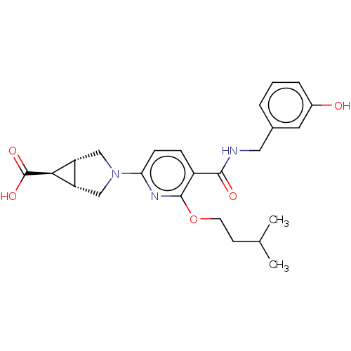 Chemical structure of BindingDB Monomer ID 50550460