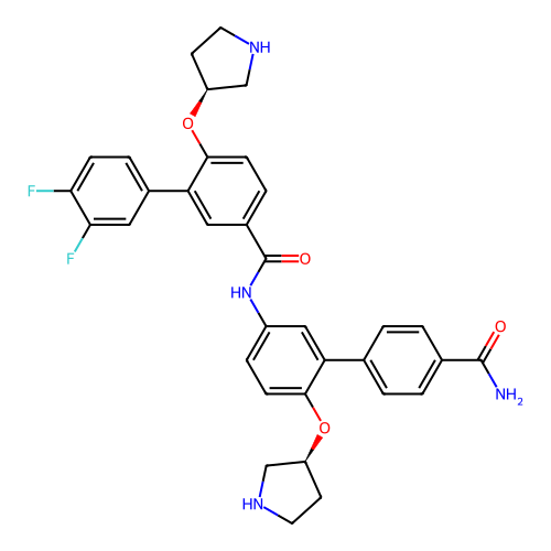 Chemical structure of BindingDB Monomer ID 50550554