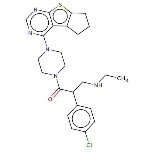 Chemical structure of BindingDB Monomer ID 50551226