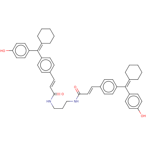 Chemical structure of BindingDB Monomer ID 50551589