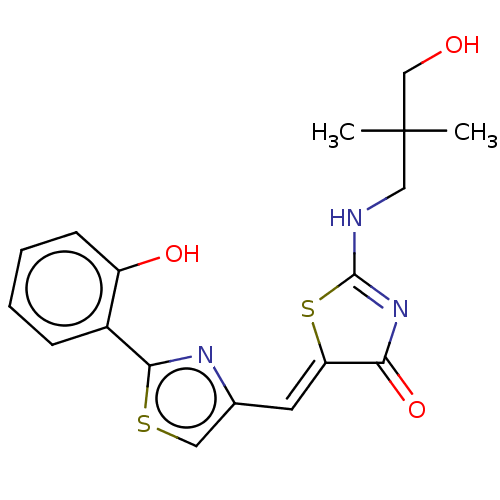 Chemical structure of BindingDB Monomer ID 50552155