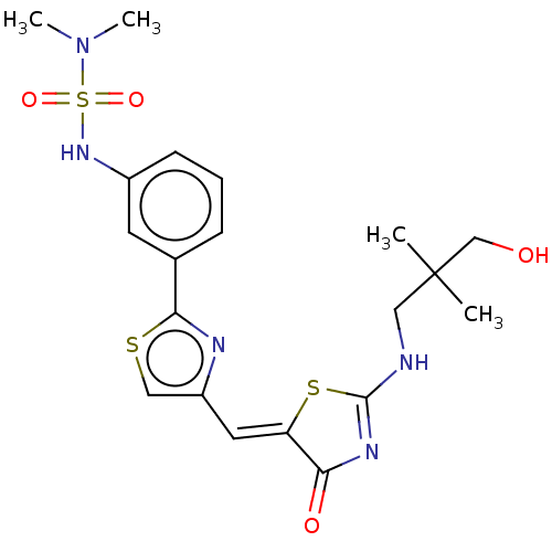 Chemical structure of BindingDB Monomer ID 50552157