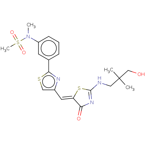 Chemical structure of BindingDB Monomer ID 50552161
