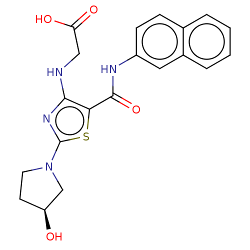 Chemical structure of BindingDB Monomer ID 50552283