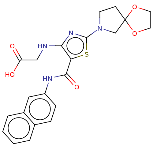 Chemical structure of BindingDB Monomer ID 50552291