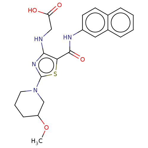 Chemical structure of BindingDB Monomer ID 50552297