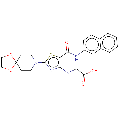 Chemical structure of BindingDB Monomer ID 50552300