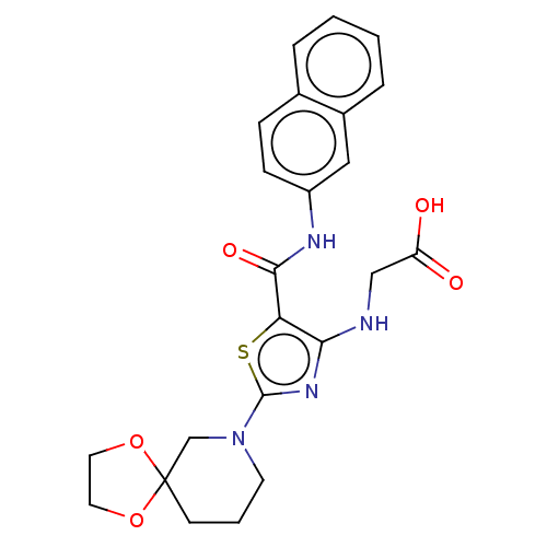 Chemical structure of BindingDB Monomer ID 50552301