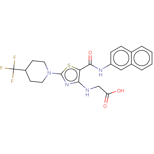 Chemical structure of BindingDB Monomer ID 50552306