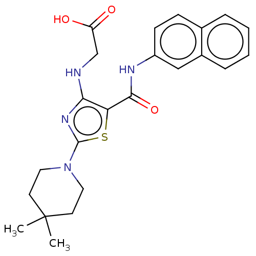 Chemical structure of BindingDB Monomer ID 50552307