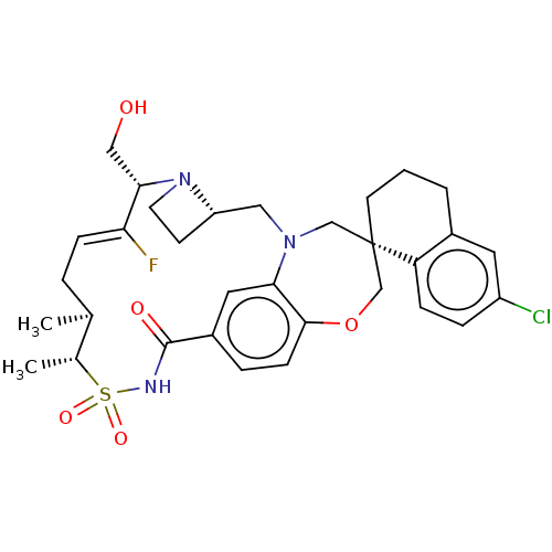 Chemical structure of BindingDB Monomer ID 50552740