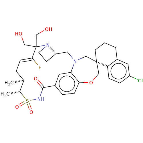 Chemical structure of BindingDB Monomer ID 50552747
