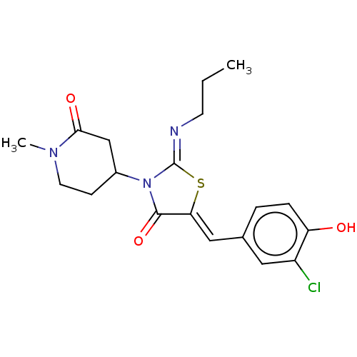 Chemical structure of BindingDB Monomer ID 50553291