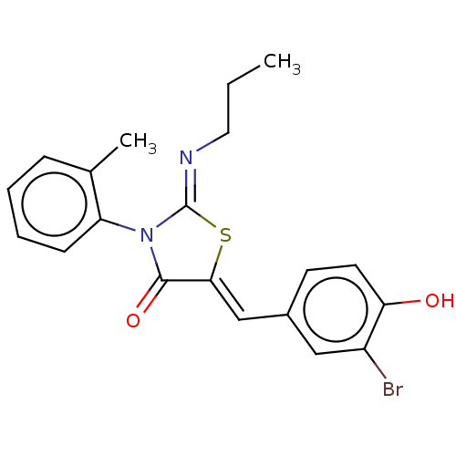Chemical structure of BindingDB Monomer ID 50553299