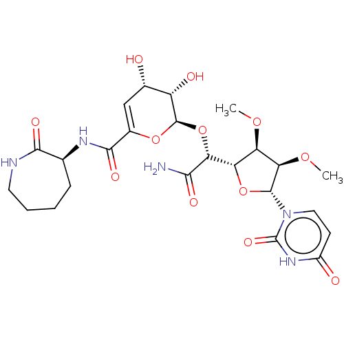 Chemical structure of BindingDB Monomer ID 50553589