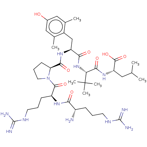 Chemical structure of BindingDB Monomer ID 50553780