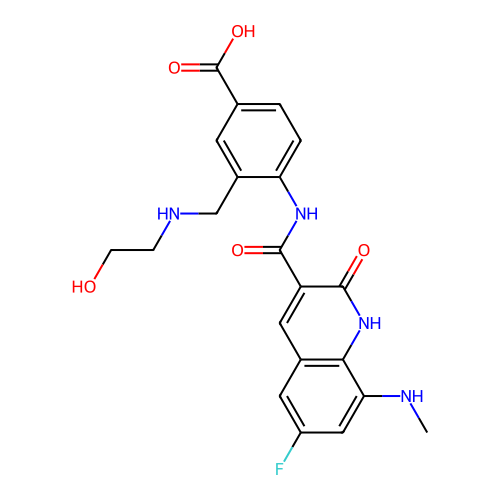Chemical structure of BindingDB Monomer ID 50554209