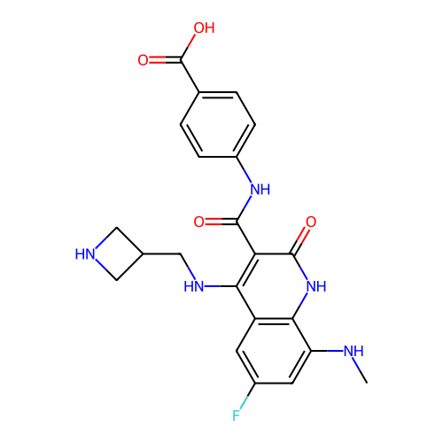 Chemical structure of BindingDB Monomer ID 50554220