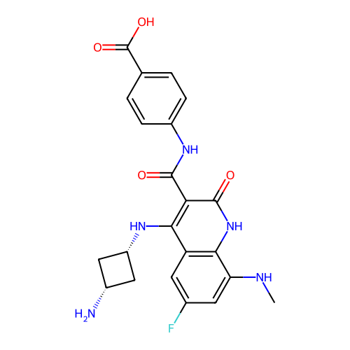 Chemical structure of BindingDB Monomer ID 50554221