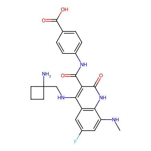Chemical structure of BindingDB Monomer ID 50554222