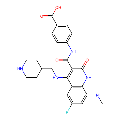 Chemical structure of BindingDB Monomer ID 50554223