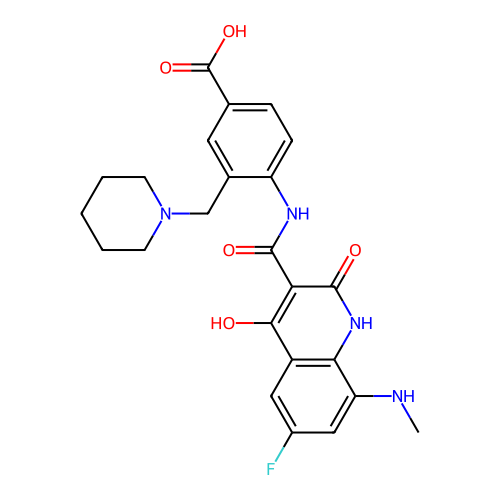 Chemical structure of BindingDB Monomer ID 50554227