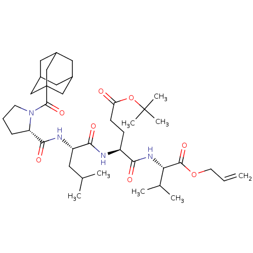 Chemical structure of BindingDB Monomer ID 50554325