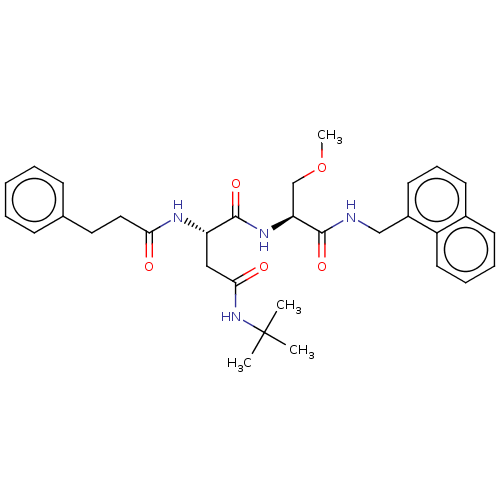Chemical structure of BindingDB Monomer ID 50554383