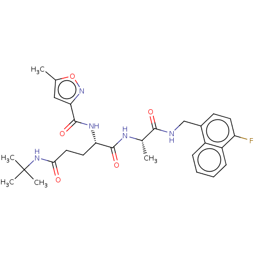 Chemical structure of BindingDB Monomer ID 50554389