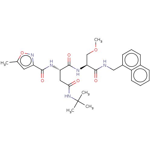 Chemical structure of BindingDB Monomer ID 50554391