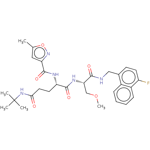 Chemical structure of BindingDB Monomer ID 50554392
