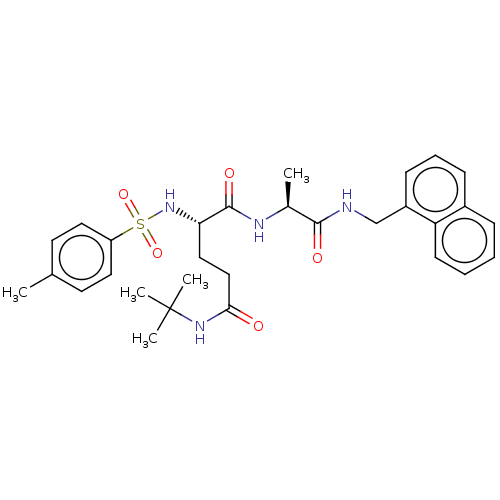 Chemical structure of BindingDB Monomer ID 50554394