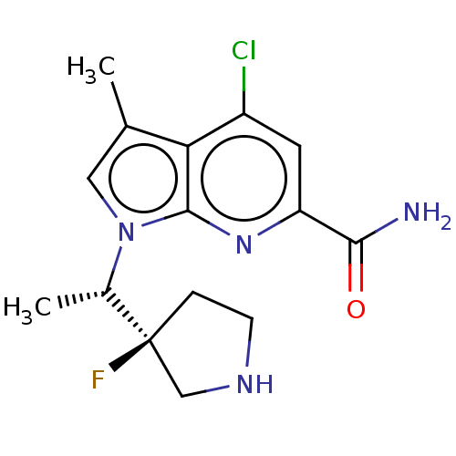 Chemical structure of BindingDB Monomer ID 50554401