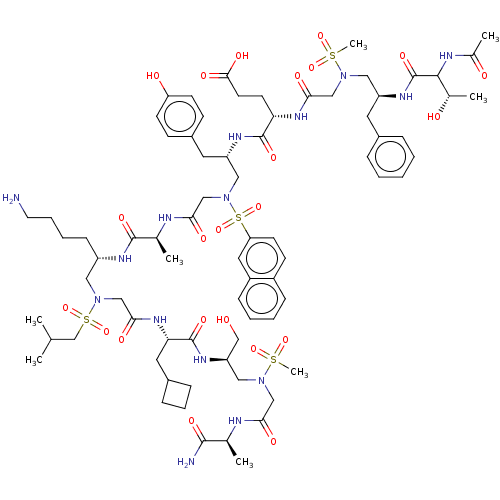 Chemical structure of BindingDB Monomer ID 50554655