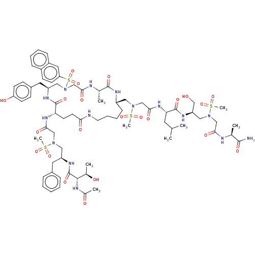 Chemical structure of BindingDB Monomer ID 50554668