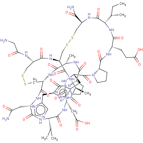 Chemical structure of BindingDB Monomer ID 50554884