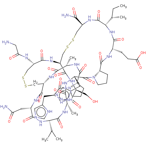Chemical structure of BindingDB Monomer ID 50554887
