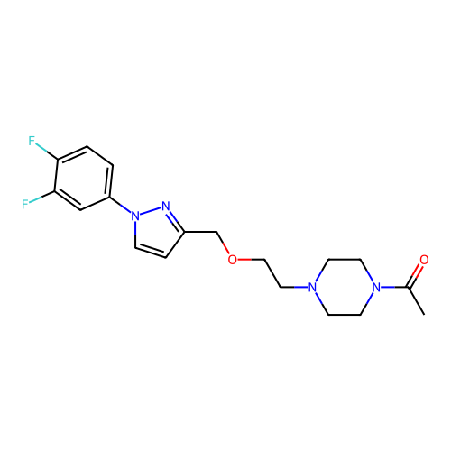 Chemical structure of BindingDB Monomer ID 50555105