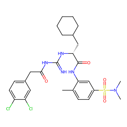 Chemical structure of BindingDB Monomer ID 50555158