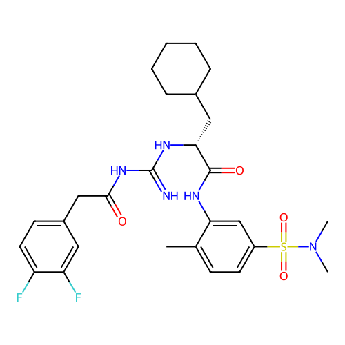 Chemical structure of BindingDB Monomer ID 50555159