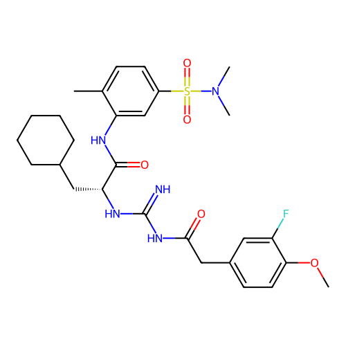 Chemical structure of BindingDB Monomer ID 50555160
