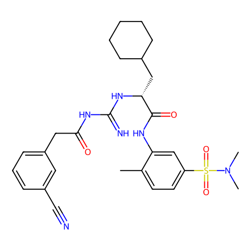 Chemical structure of BindingDB Monomer ID 50555161