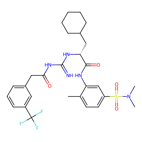 Chemical structure of BindingDB Monomer ID 50555163