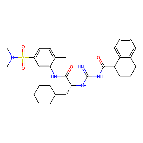 Chemical structure of BindingDB Monomer ID 50555169
