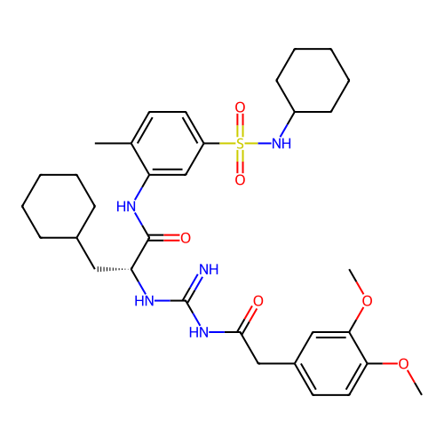 Chemical structure of BindingDB Monomer ID 50555175