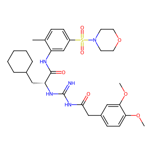 Chemical structure of BindingDB Monomer ID 50555176