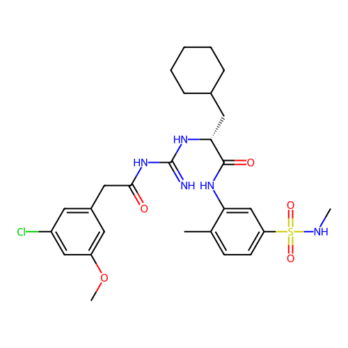 Chemical structure of BindingDB Monomer ID 50555189