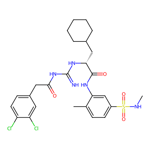Chemical structure of BindingDB Monomer ID 50555191
