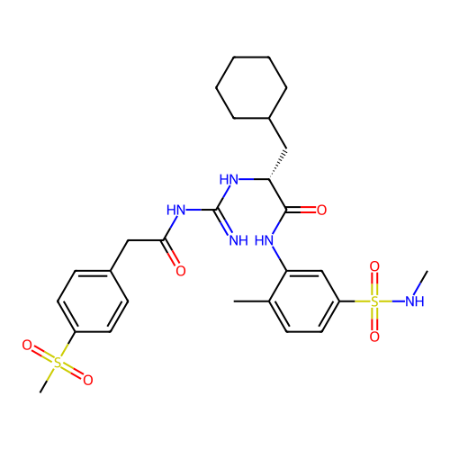 Chemical structure of BindingDB Monomer ID 50555194