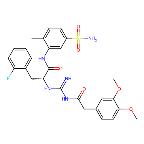 Chemical structure of BindingDB Monomer ID 50555196